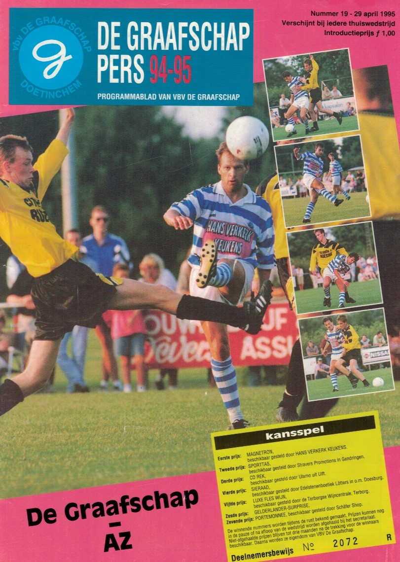 AZ Programma 29-apr-1995 De Graafschap uit